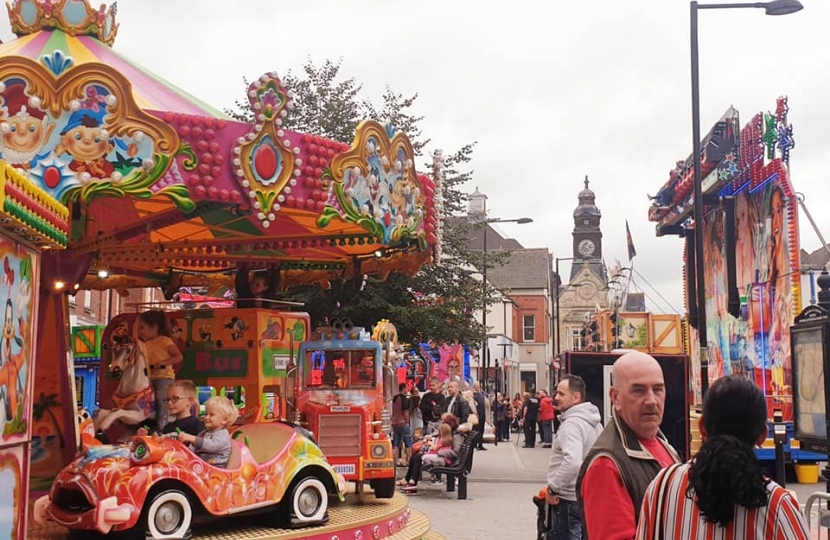 Evesham Mop Fair Nigel Huddleston